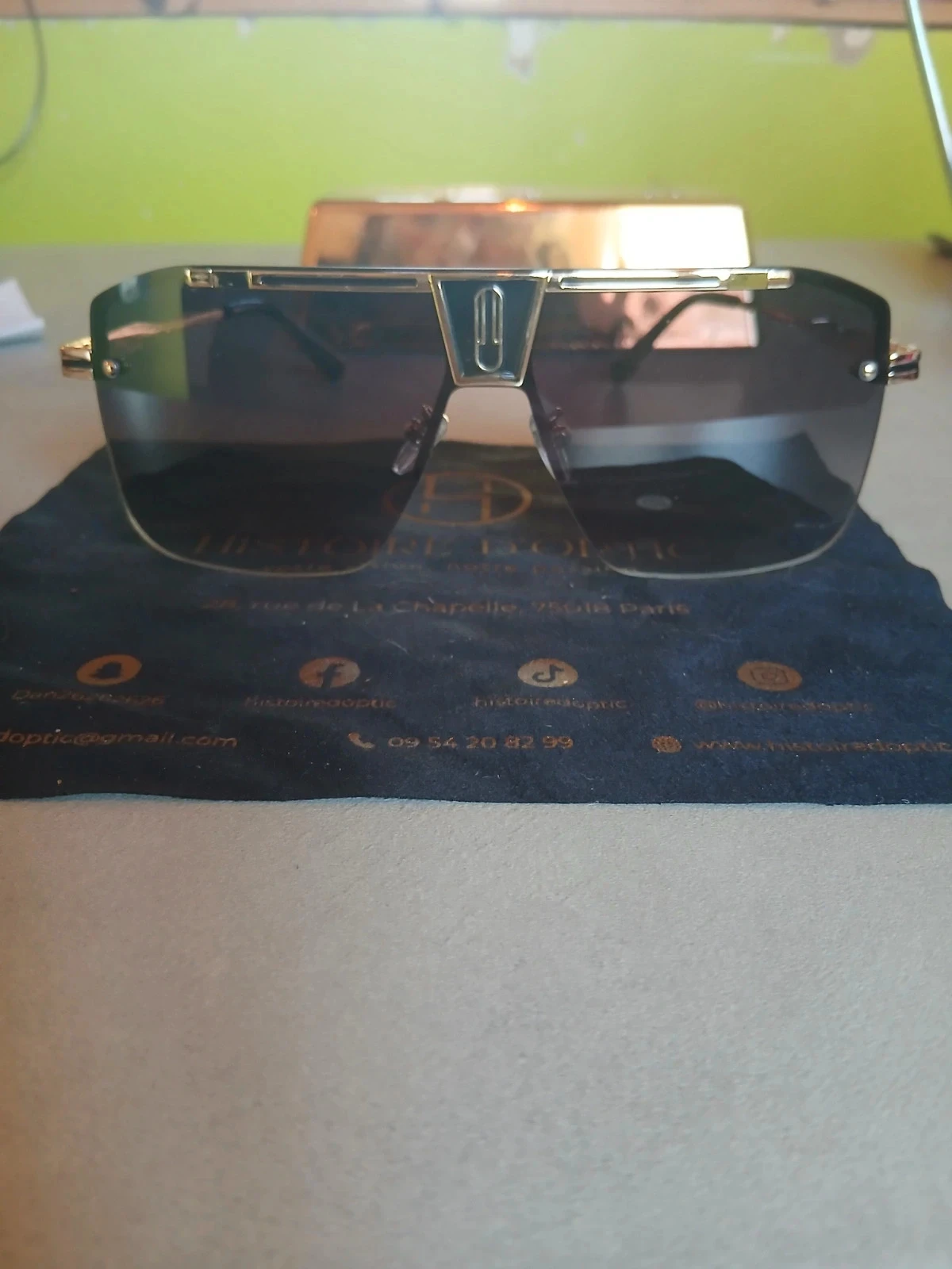 Luxe Sunglasses - Histoire d’Optic - Model CV2579 - Brand New – photo 4